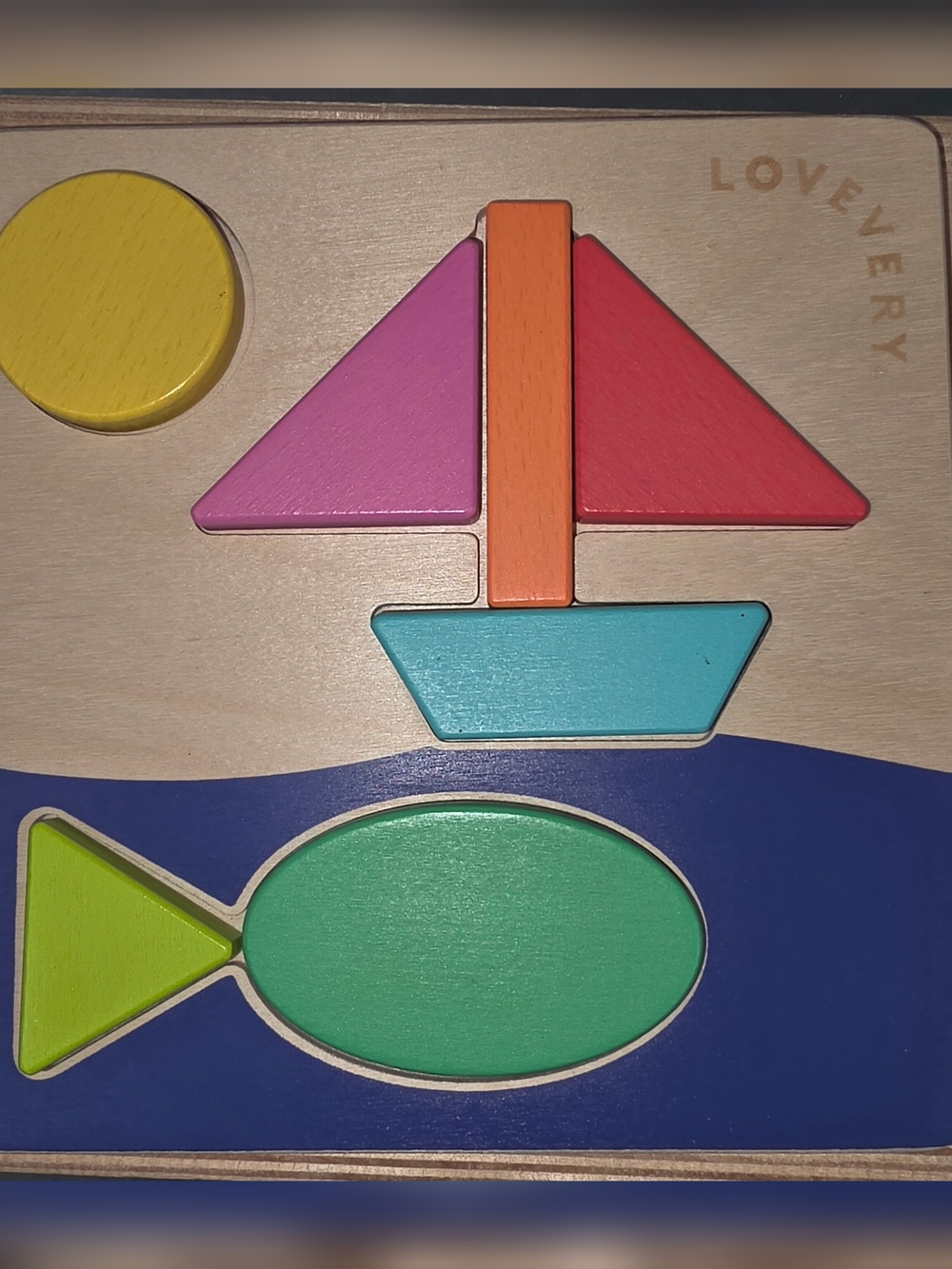 Lovevery "Double-Sided Sunny Day Puzzle"
